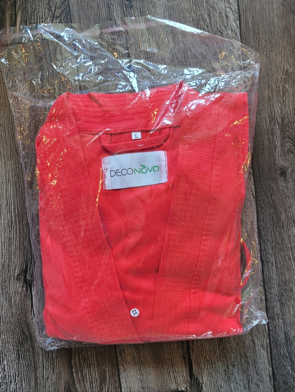 New In Plastic Womans Robe Size Large